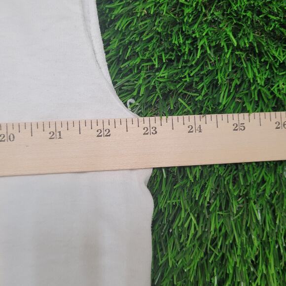 Vintage 90s "Mr. I Can Fix Anything" Funny Cut-Off T-Shirt Large Biker Gag Gift - Picture 9 of 12